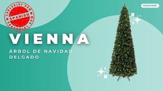 Inspírate Con Esta Decoración Para Árboles De Navidad: Naomi Home | Vienna Árbol de Navidad Delgado