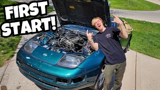 FIRST START on the KA24de 300zx project car + RC Drifting