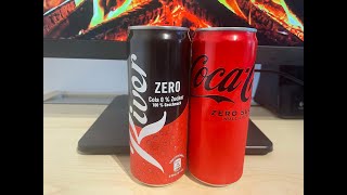 River  Zero vs. Coca-Cola Zero Test