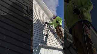 Dryer Vent Cleaning #dryerventcleaning #dryervent #cleantok #shorts