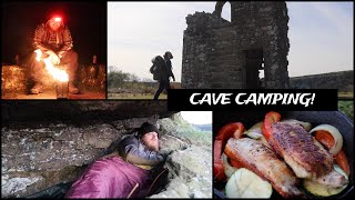 Cave Camping | Campfire Cooking | Skelton Tower History