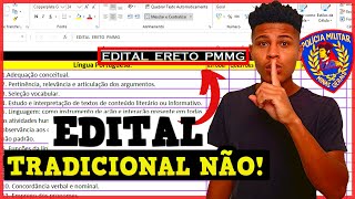 Concurso PMMG: Como Fazer Um Edital Verticalizado!? (FACILMENTE)