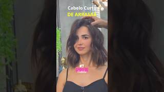 Cabelo Curto DE ARRASAR - Amei! #shorts #hair #haircut #shorthair #hairstyle #cabelocurto