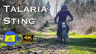 Talaria Sting Throttle Management & a Busted Fender | Oregon Motorcycle 2022 #talaria