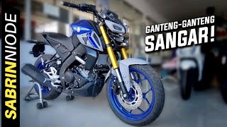 New Yamaha MT15 Metallic Blue 2021 - Motor Stret Fire Paling Ganteng