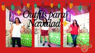 OUTFITS PARA NAVIDAD!!🎄/Maria Alejandra✨