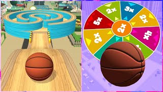 Going balls super fast run gameplay level 4195 + super bouns level - basketball 🏀