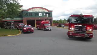 Old Town Maine Fire Department C370 E371 L375 A379 Response