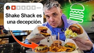 LA MEJOR FRANQUICIA de EEUU es la PEOR de LONDRES *SHAKE SHACK es un DESASTRE*