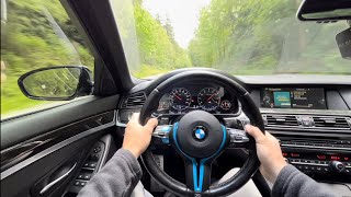 POV BMW F10 M5 Backroad Drive and Chat (part2)