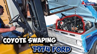 Coyote Swap F100 1974 Classic Truck (part 1)