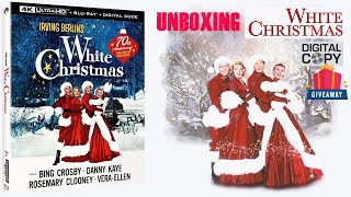 White Christmas 1954 4K Edition (Review and Unboxing) (Bing Crosby Danny Kaye) Digital Code Giveaway