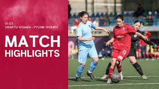 Urartu Women 0 - 5 Pyunik Women | Match Highlights