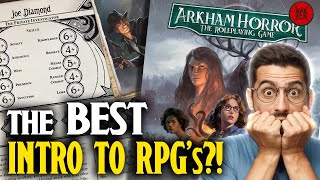 Is This The BEST Beginner TTRPG?! Arkham Horror Roleplaying Game Dev Interview!