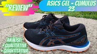 "REVIEW" TÊNIS ASICS GEL - CUMULUS 23: PESAGEM, DUREZA E FLEXIBILIDADE.