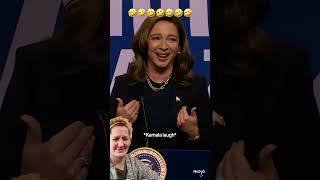 SNL DOES A HILARIOUS JOB OF IMPERSONATING KAMALA! #based #reaction #standupcomedy #funny #shorts