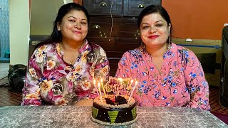 Mom & Aunt’s Birthday Celebration Vlog  || Earthquake ley nee wish garyo Mom lai 🤣||