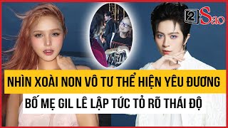 Nhìn Xoài Non vô tư diễn cảnh yêu đương trước mặt, bố mẹ Gil Lê tỏ rõ thái độ | TIN GIẢI TRÍ