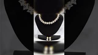 New designs necklace earrings set # gold necklace haram set # designer pics # light weight