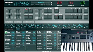 A great free Korg DW-8000 VST | AND controller/programmer for the hardware