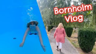 Kirkegårds besøg & Pool med GoPro | Bornholm ferie vlog