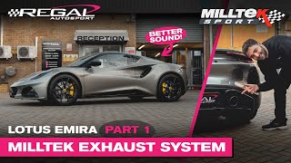 REFINING THE LOTUS EMIRA PART 1: SPORTS CAR SOUND WITH A MILLTEK EXHAUST UPGRADE