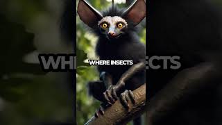 Aye-Aye: The Eerie Night Hunter of Madagascar! #Shorts