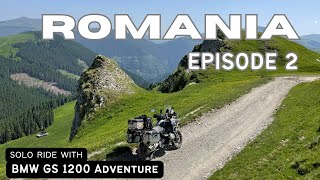 Solo motorcycle ride at Romania -  Episode 2