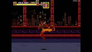 Streets of Rage 2 - Dee Jay playthrough