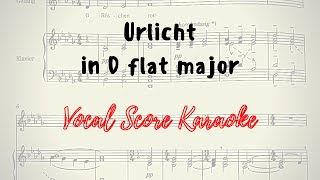 Urlicht Vocal Score / Karaoke G. Mahler