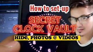 HOW TO HIDE CONFIDENTIAL PHOTOS, VIDEOS TO CLOCK VAULT