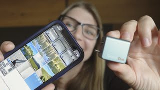 Automatically backup your photos from your phone  - Maktar Qubii Duo Review