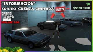 *INFORMACION DE SORTEO* CUENTA CHETADA DE GTA V ONLINE 1.46  (PS4)