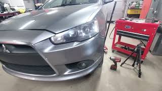 2015 Mitsubishi Lancer Front Brake Pads Replacement