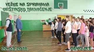 Vežbe na spravama (devojčice, 5-6. razred, dvovisinski razvoj)