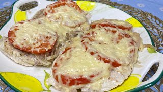 Куриная грудка с сыром/ Chicken filet  with cheese recipe/