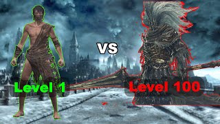 Dark Souls III Nameless King at Level 1