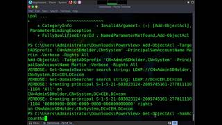 CyberQ CEHv12 Mod006 Lab03 Task07 Maintain Domain Persistence by Exploiting Active Directory Objects