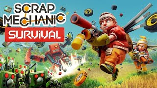 Stream: ВЫЖИВАЕМ В ИГРЕ SCRAP MECHANIC