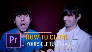 Who knew CLONING YOURSELF was so EASY! | Adobe Premiere Tutorial