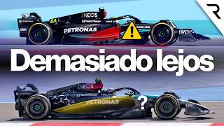 Cómo Mercedes fue demasiado lejos con su coche de F1 de 2024