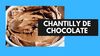 Como Fazer Chantilly de Chocolate Super Fácil - Delícias da Deni