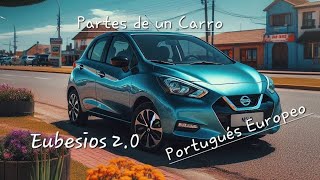 Conociendo el Portugués: Partes de un Carro. Así se nombran las partes en portugués europeo.