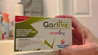 Garlive Recovery 30 Pills, Dietary Supplement with Hydroxytyrosol and Vitamins Review, It seems to w