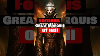 Forneus Explained - Ars Goetia and Lesser Key of Solomon Demon #demonology  #mythology