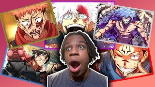 JJK Season 2 Songs (Gojo, Sukuna, Yuji, Toji, Mahito) - Daddyphatsnaps | WATCH ALONG CREW REACTION