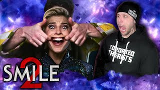 SMILE 2 TRAILER REACTION!! Naomi Scott, Lukas Gage