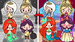 Poor and Rich Princess | Toca Life Story | Toca Boca