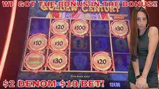 HIGHLIMIT BIG WIN ON GOLDEN CENTURY DRAGON LINK + BONUS WINS ON DRAGON'S RICHES LIGHTNING LINK#VEGAS