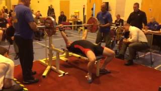 125KG PRESS AT YNE SENIORS DONCASTER 5/4/14